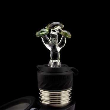 Biohaz Creations Transparent Green 3DXL Mushroom Joystick Cap #BIC34 - Planet Caravan