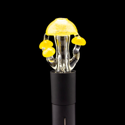 Biohaz Creations Goldenrod Mushroom Pivot Tip #BIC40 - Planet Caravan
