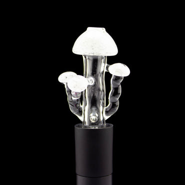 Biohaz Creations Star White Mushroom Pivot Tip #BIC50 - Planet Caravan