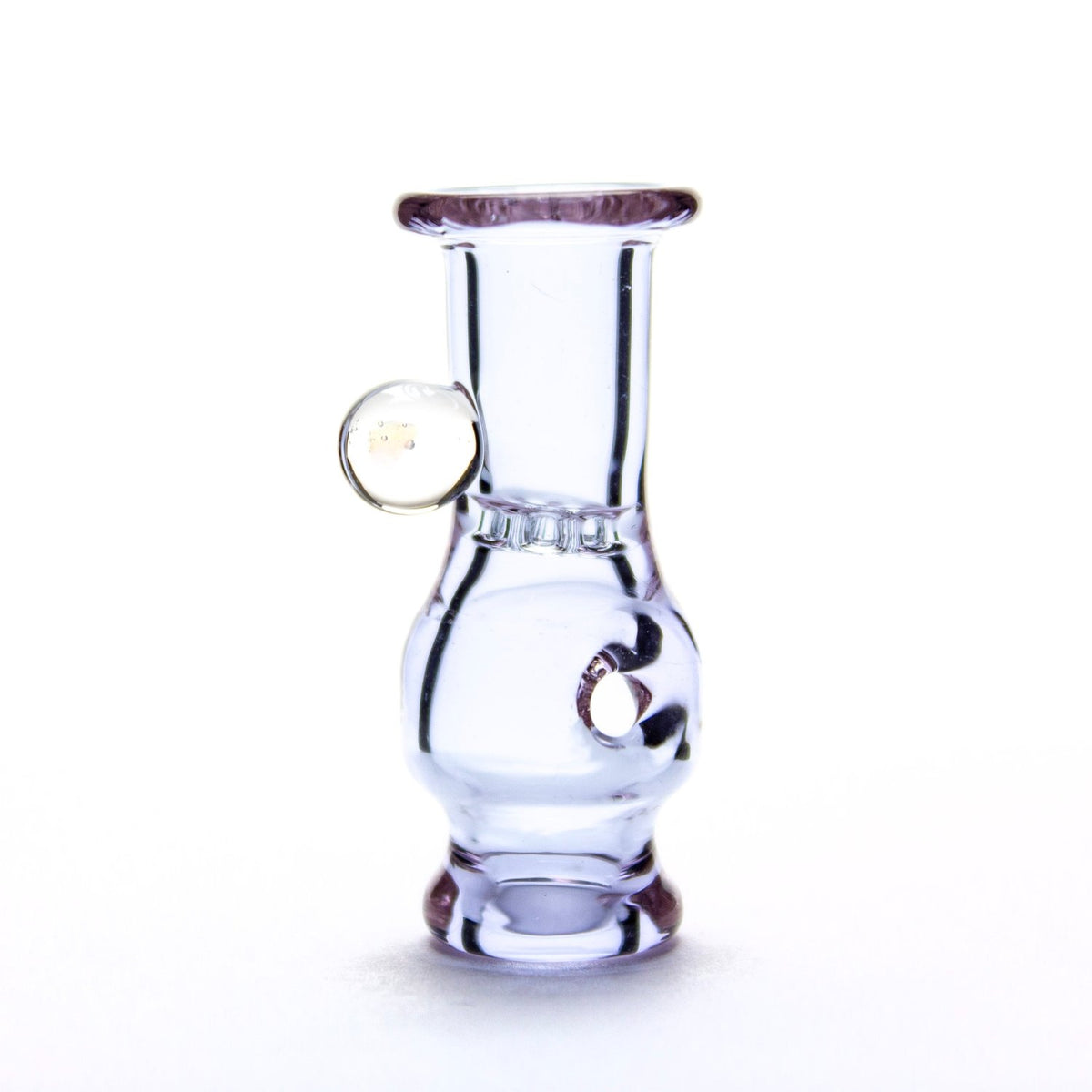 Dark Matter Dark Matter | Purple CFL Bubble Pivot Tip Heady Pivot Accessories | Planet Caravan