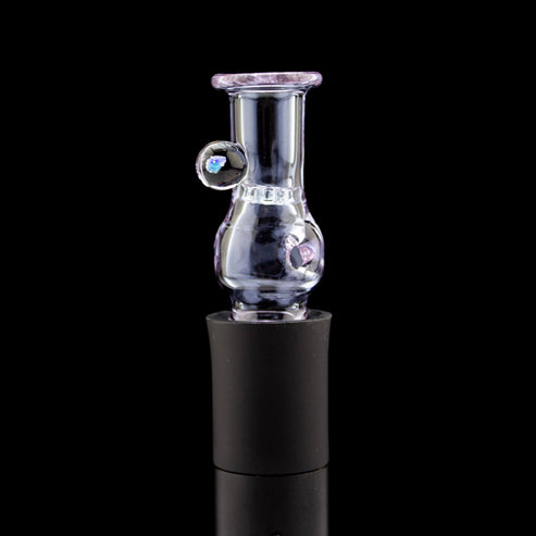 Dark Matter Dark Matter | Purple CFL Bubble Pivot Tip Heady Pivot Accessories | Planet Caravan