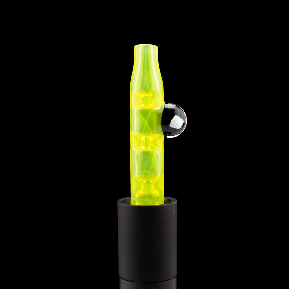 Dark Matter Dark Matter | Yellow Opal Pivot Tip Heady Pivot Accessories | Planet Caravan