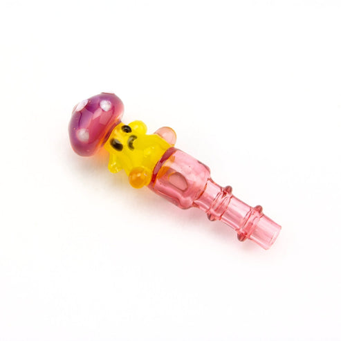Dark Matter Dark Matter | Pink 3DXL Mushroom Joystick Cap Vaporizer Accessories | Planet Caravan