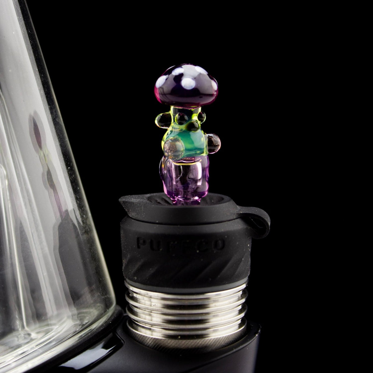Dark Matter Dark Matter | Purple 3DXL Mushroom Joystick Cap Vaporizer Accessories | Planet Caravan
