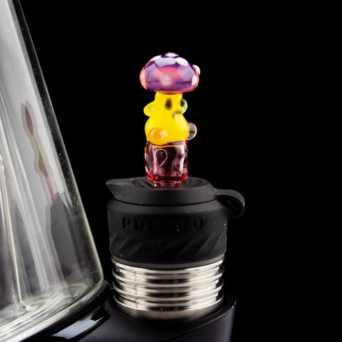 Dark Matter Dark Matter | Pink 3DXL Mushroom Joystick Cap Vaporizer Accessories | Planet Caravan