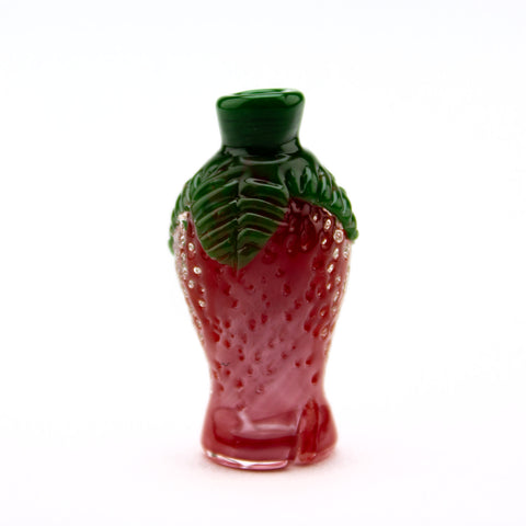 Waffle Glass Strawberry Fruity Pivot Tip #WAF04 - Planet Caravan