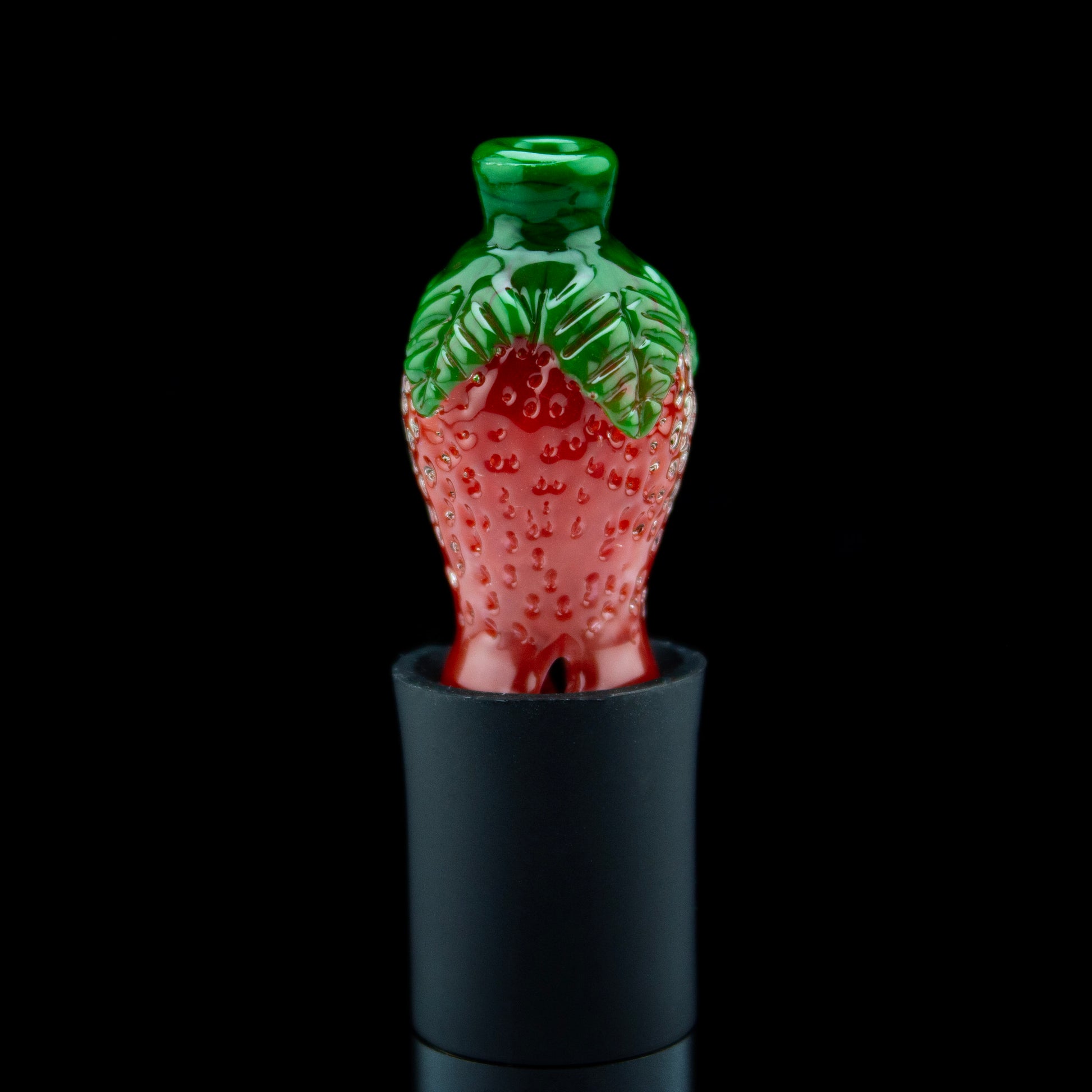 Waffle Glass Strawberry Fruity Pivot Tip #WAF04 - Planet Caravan
