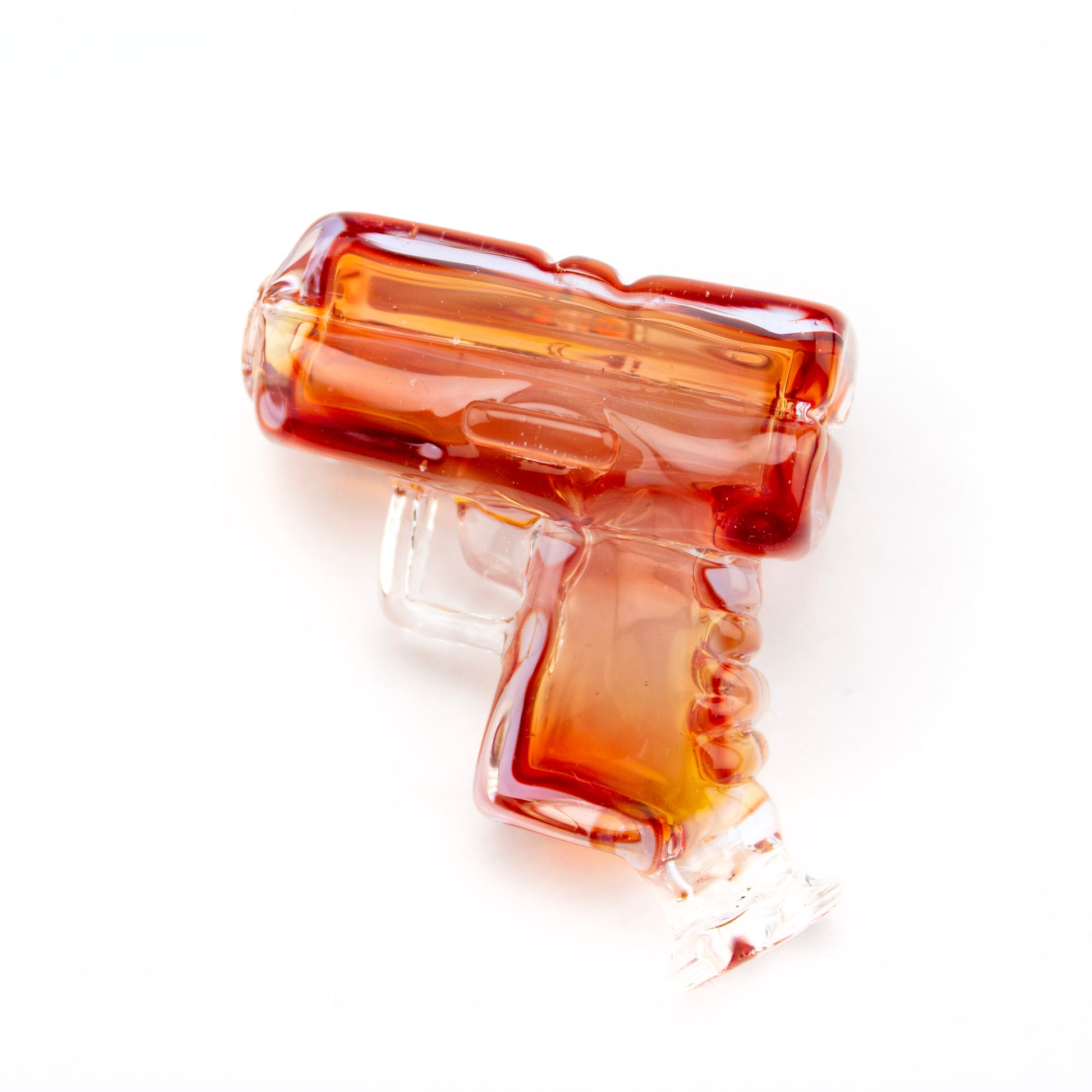 Heart & Mind Glass Ruby over Neo Opal Pivot Glock Tip #HAM46 - Planet Caravan