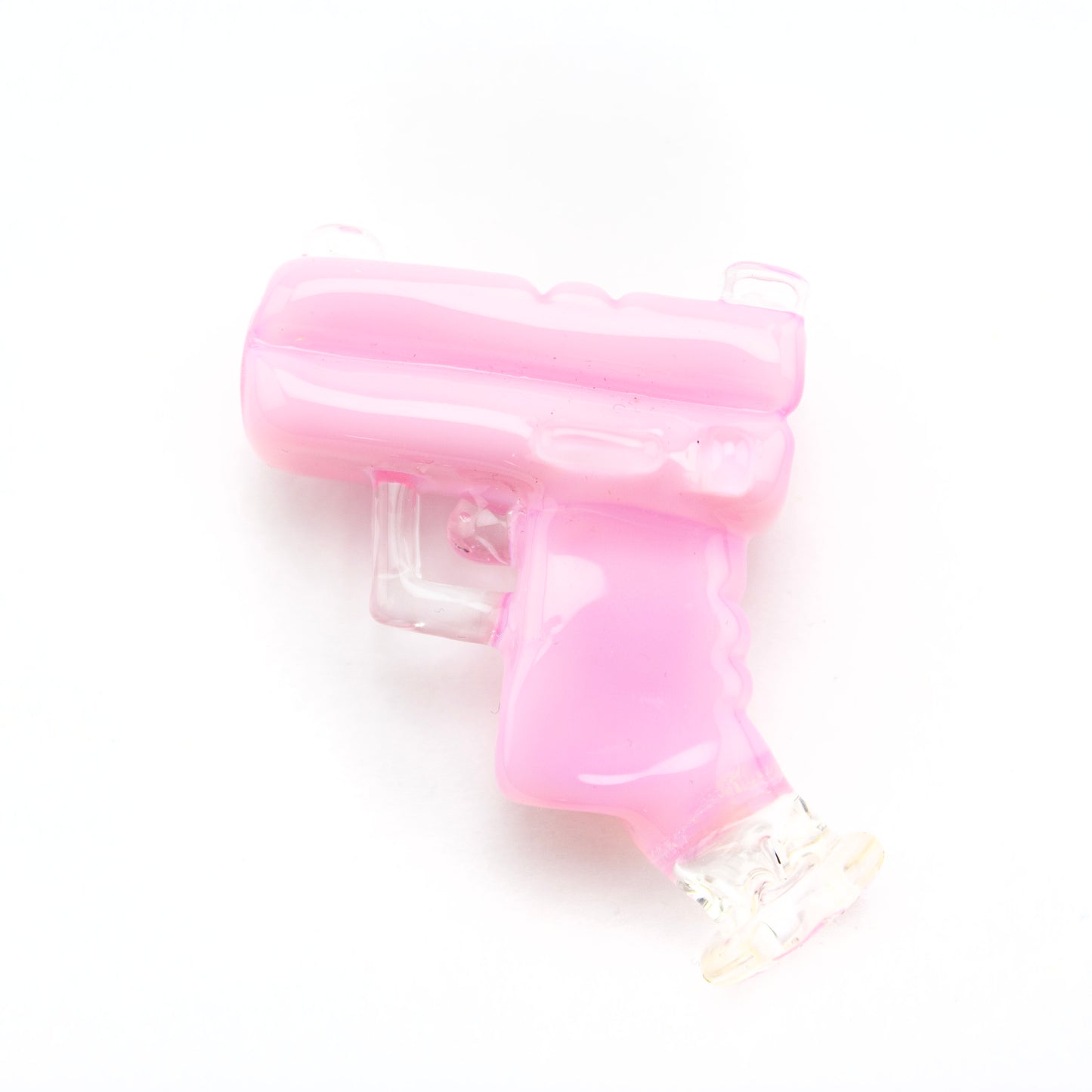 Heart & Mind Glass Star White over Pink Cadillac Pivot Glock Tip #HAM47 - Planet Caravan
