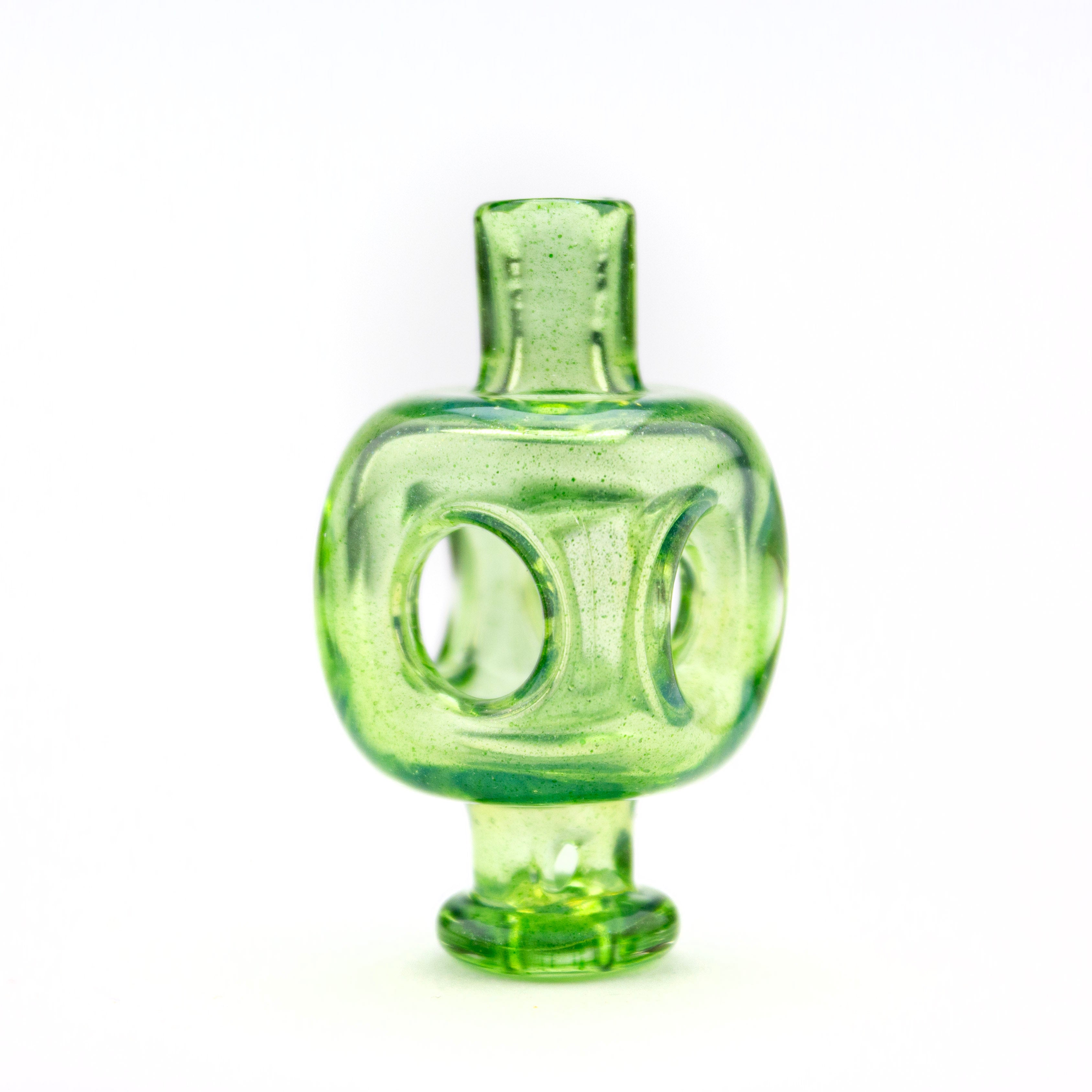 Heart & Mind Glass Titan Blue Pivot Tesseract Tip #HAM48 - Planet Caravan