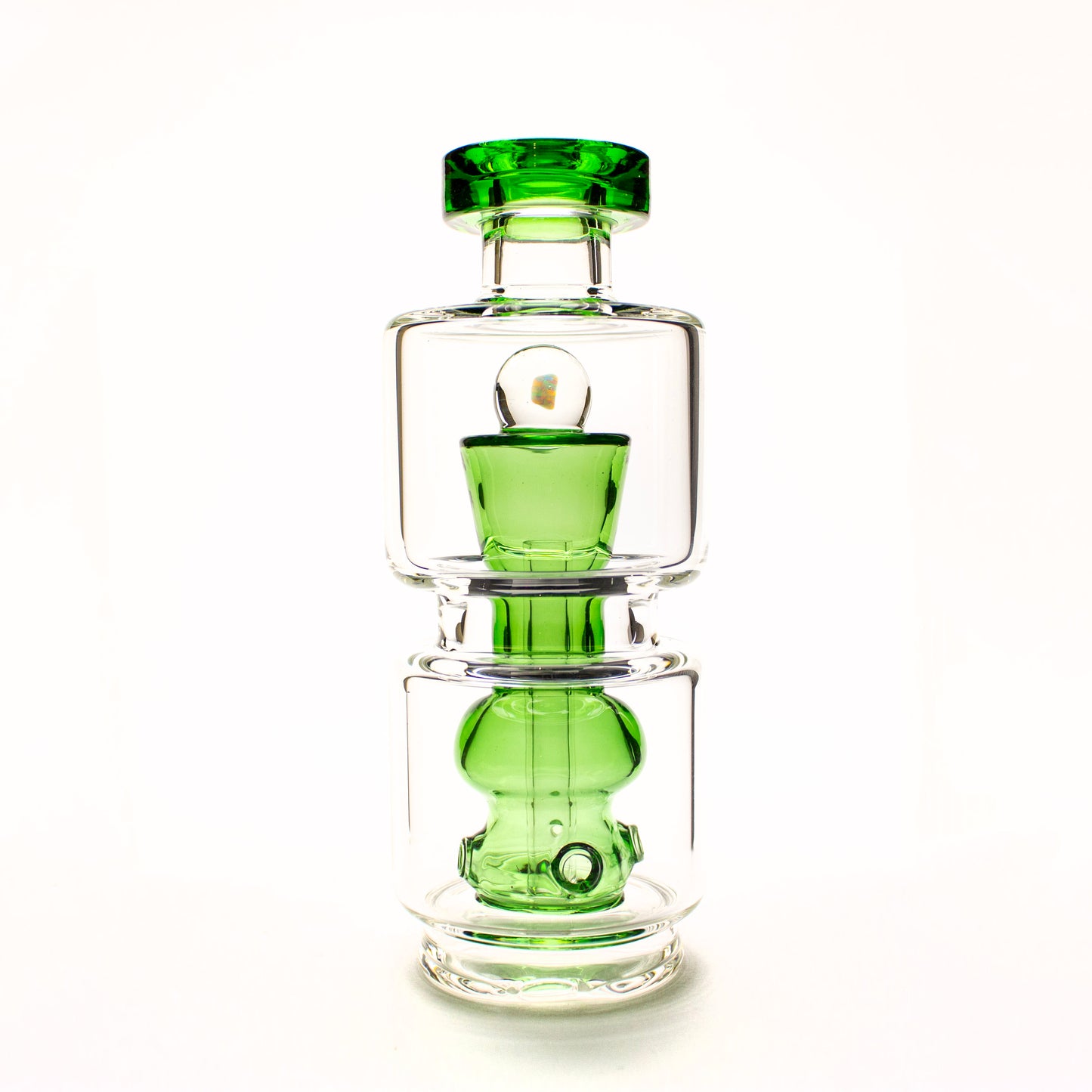 Dark Matter Green Opal Mushroom Peak Attachment - Planet Caravan