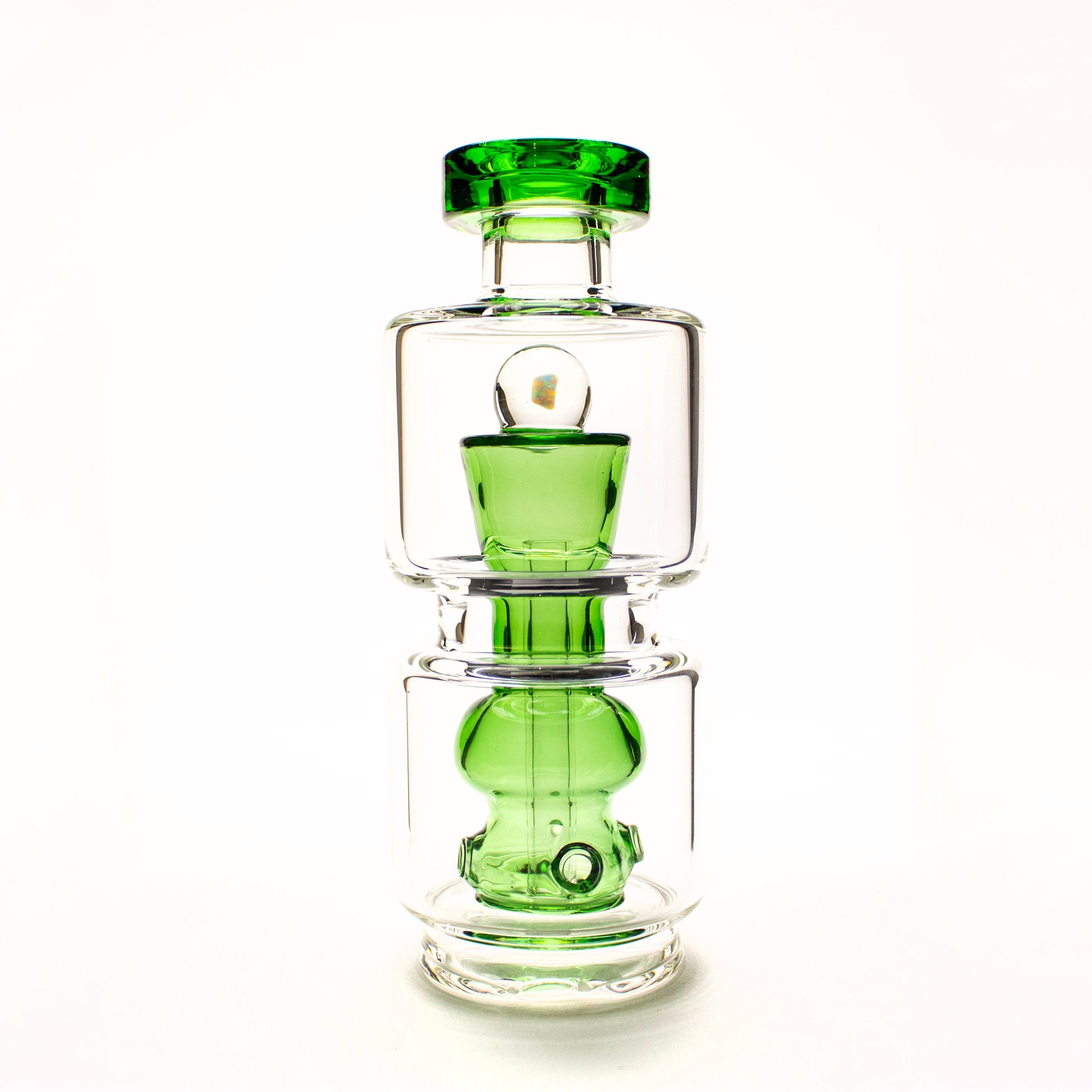 Dark Matter Green Opal Mushroom Peak Attachment - Planet Caravan