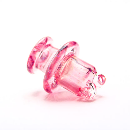 Sandalz Glass Telemagenta Crushed Opal 3DXL Spinner Cap #SAN09 - Planet Caravan