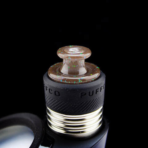 Sandalz Glass Grizzly Crushed Opal 3DXL Spinner Cap #SAN07 - Planet Caravan