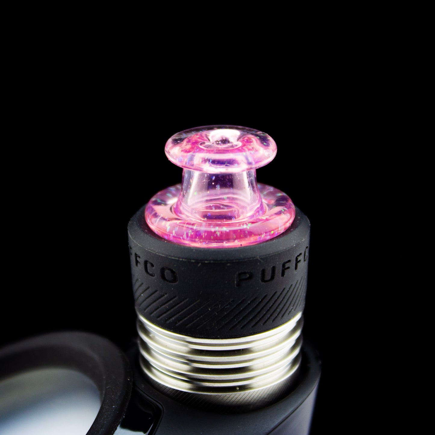 Sandalz Glass Telemagenta Crushed Opal 3DXL Spinner Cap #SAN09 - Planet Caravan