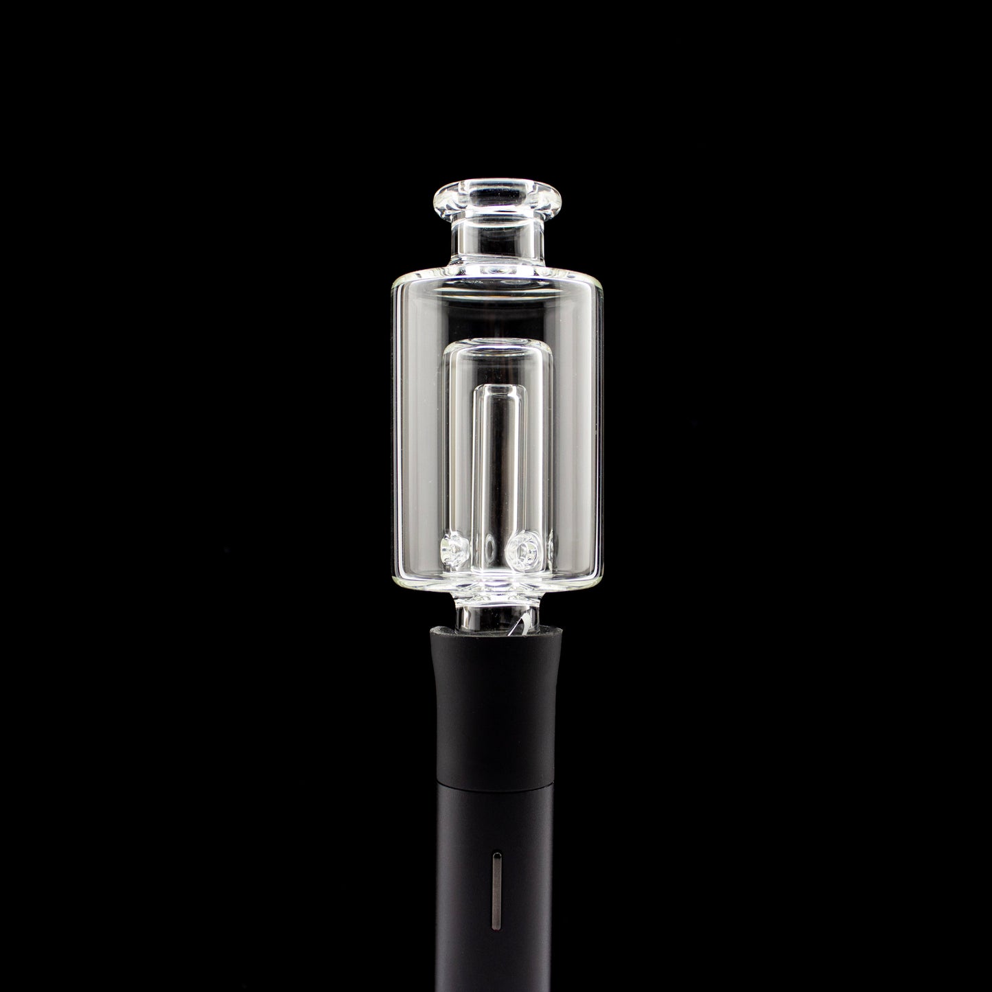 Dark Matter Clear Pivot Bubbler Tip - Planet Caravan