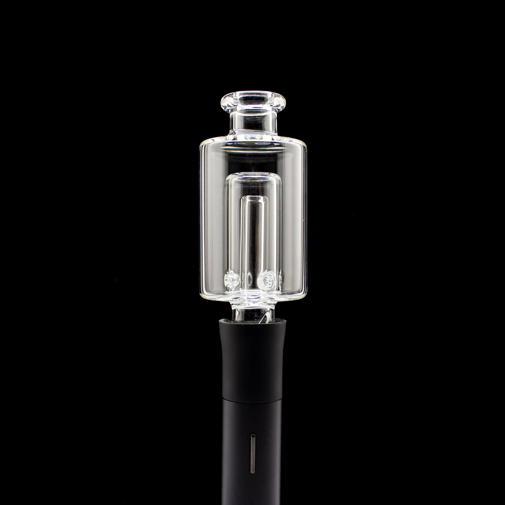 Dark Matter Clear Pivot Bubbler Tip - Planet Caravan