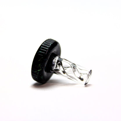 Nib Glass Dichro 3DXL Bolt Joystick Spinner #NIB19 - Planet Caravan