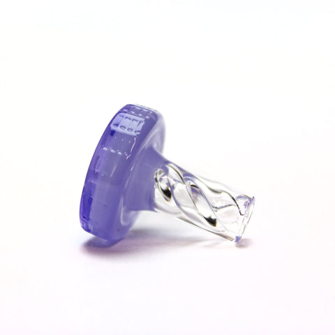 Nib Glass Lilac 3DXL Bolt Joystick Spinner #NIB22 - Planet Caravan