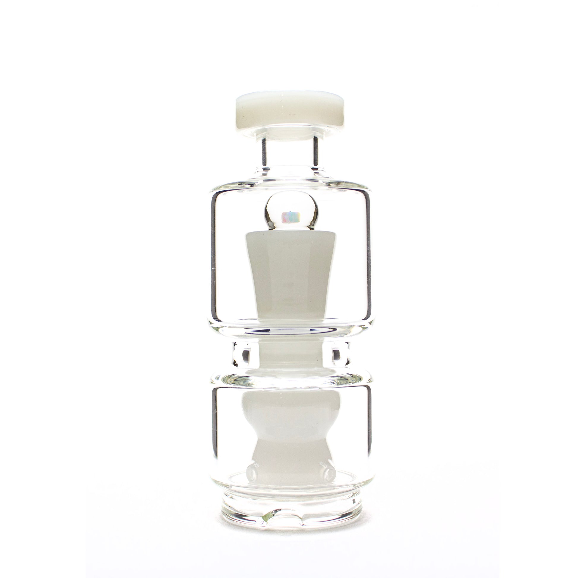 Dark Matter White Opal Mushroom Peak Attachment - Planet Caravan