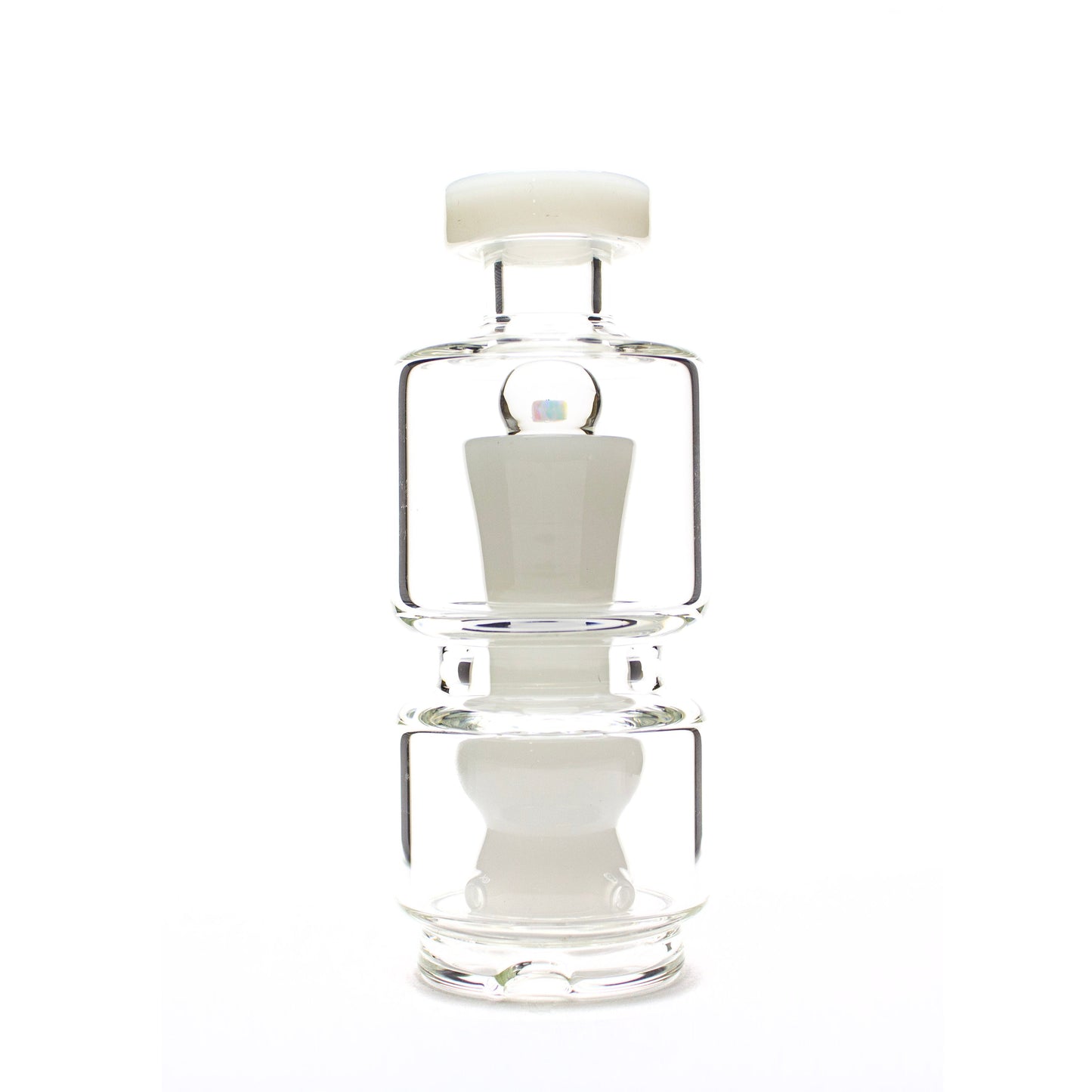 Dark Matter White Opal Mushroom Peak Attachment - Planet Caravan