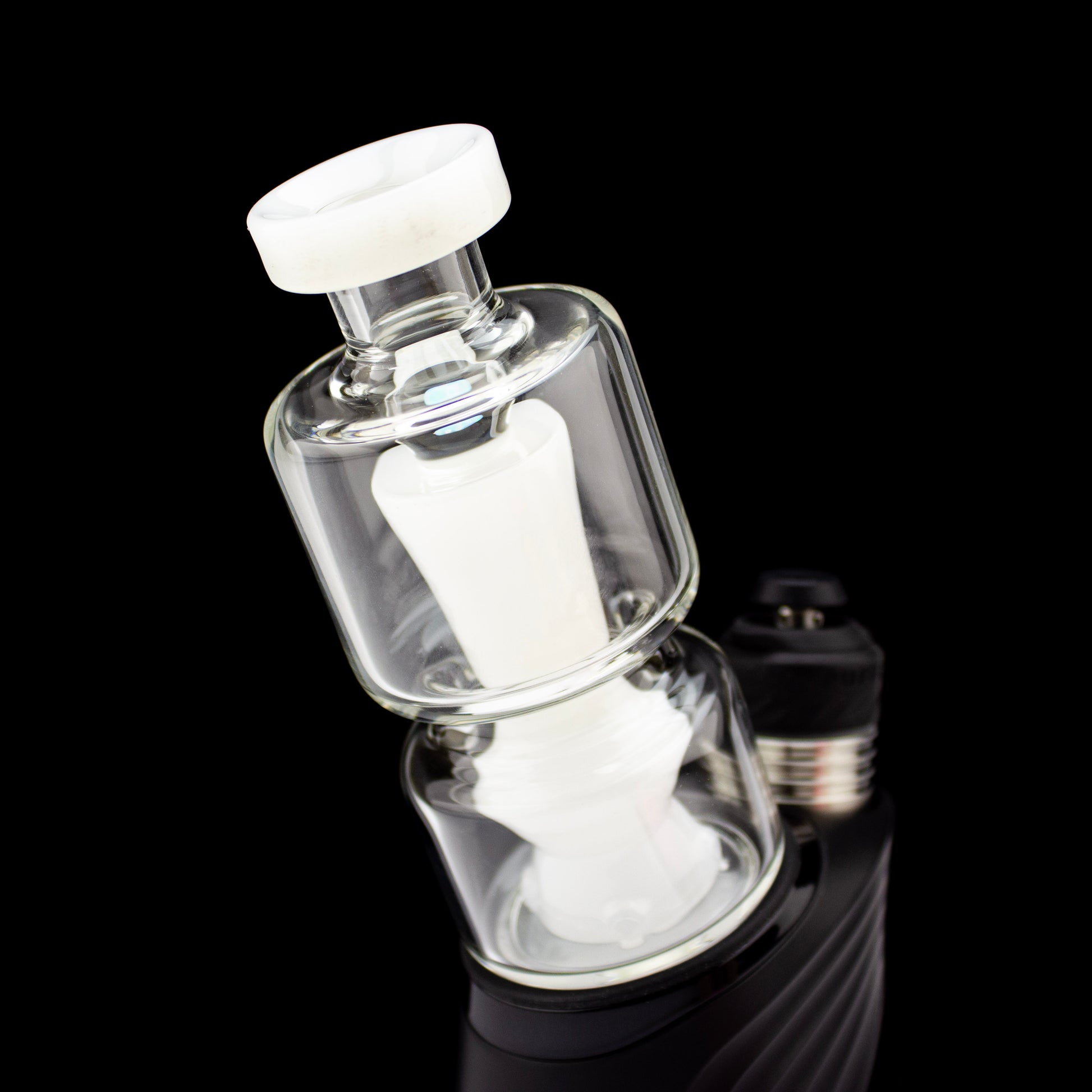 Dark Matter White Opal Mushroom Peak Attachment - Planet Caravan