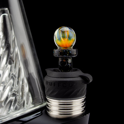 Dark Matter Crushed Opal with Fumed Mib 3DXL Joystick Cap - Planet Caravan