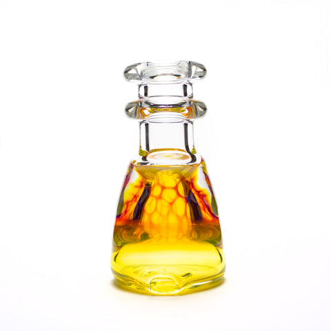 Catfish Glass Clear Lip Honeycomb Dry Top #CAF08 - Planet Caravan