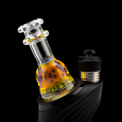 Catfish Glass Clear Lip Honeycomb Dry Top #CAF02 - Planet Caravan