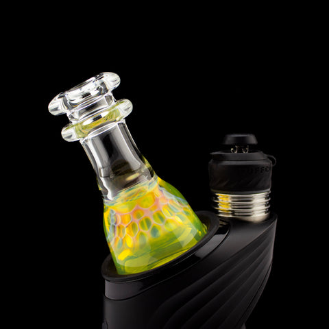 Catfish Glass Clear Lip Honeycomb Dry Top #CAF04 - Planet Caravan
