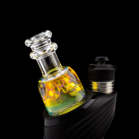 Catfish Glass Clear Lip Honeycomb Dry Top #CAF05 - Planet Caravan