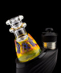 Catfish Glass Clear Lip Honeycomb Dry Top #CAF08 - Planet Caravan