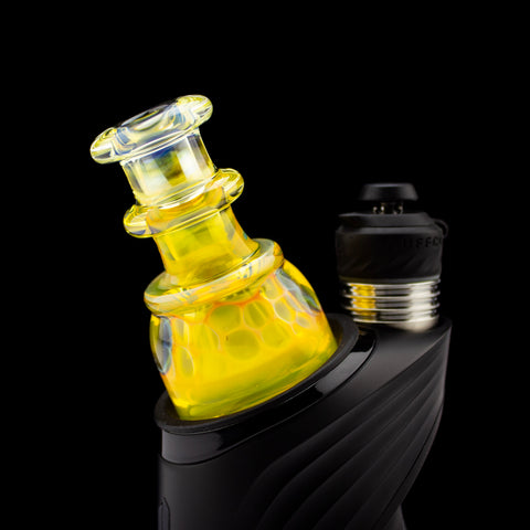 Catfish Glass Fumed Lip Honeycomb Dry Top #CAF17 - Planet Caravan