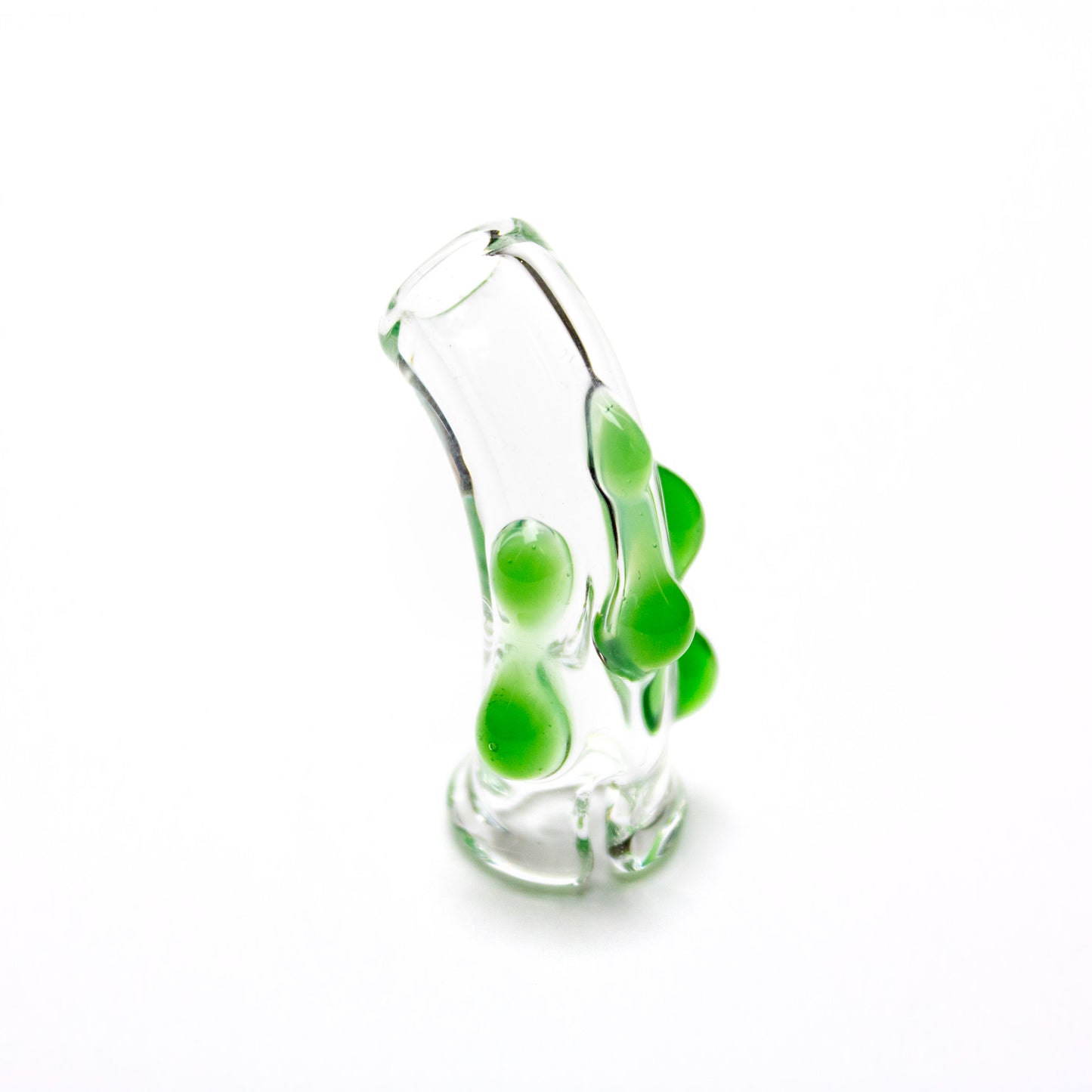 Willy Glass Guy Green Drippy Pivot Tip #WGG07 - Planet Caravan