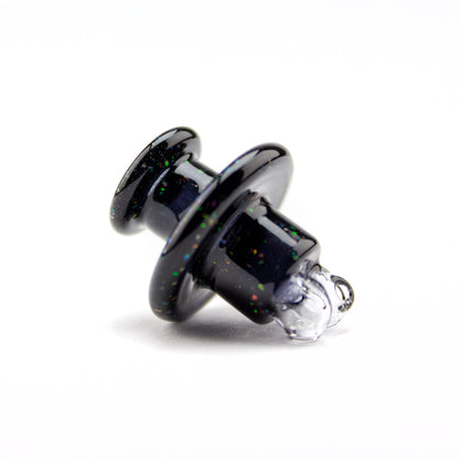 Sandalz Glass Black Crushed Opal 3DXL Spinner Cap #SAN19 - Planet Caravan