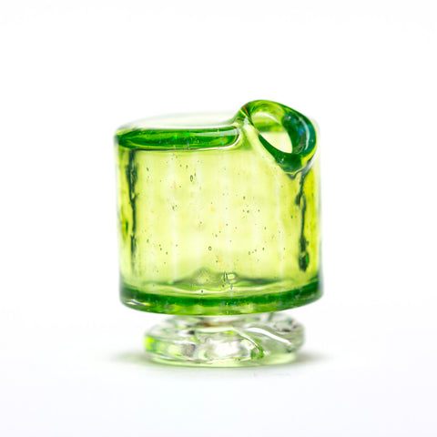 Sandalz Glass Plantphibean Crushed Opal Pivot Spinner Tip #SAN25 - Planet Caravan