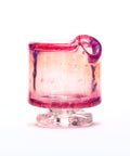Sandalz Glass Telemagenta Crushed Opal Pivot Spinner Tip #SAN26 - Planet Caravan