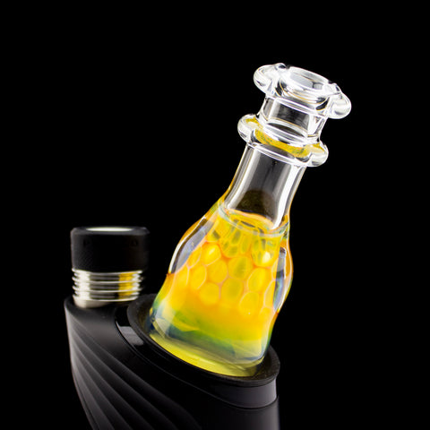 Catfish Glass Clear Lip Honeycomb Dry Top #CAF11 - Planet Caravan