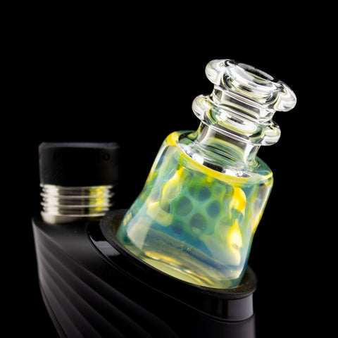 Catfish Glass Clear Lip Honeycomb Dry Top #CAF14 - Planet Caravan