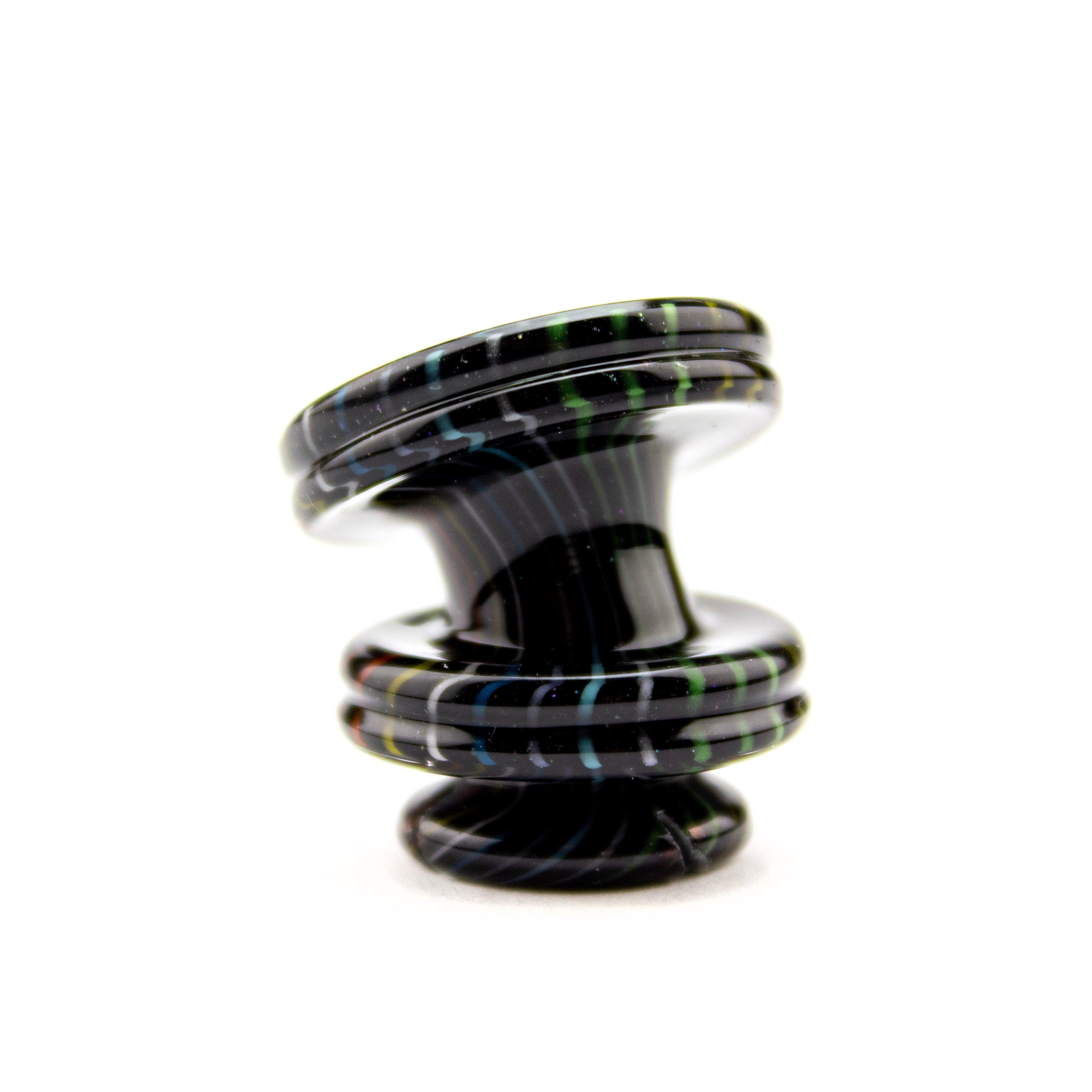 Slate Glass Stargazer Rainbow Kickback Pivot Tip #SLA15 - Planet Caravan