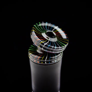 Slate Glass Stargazer Rainbow Kickback Pivot Tip #SLA15 - Planet Caravan