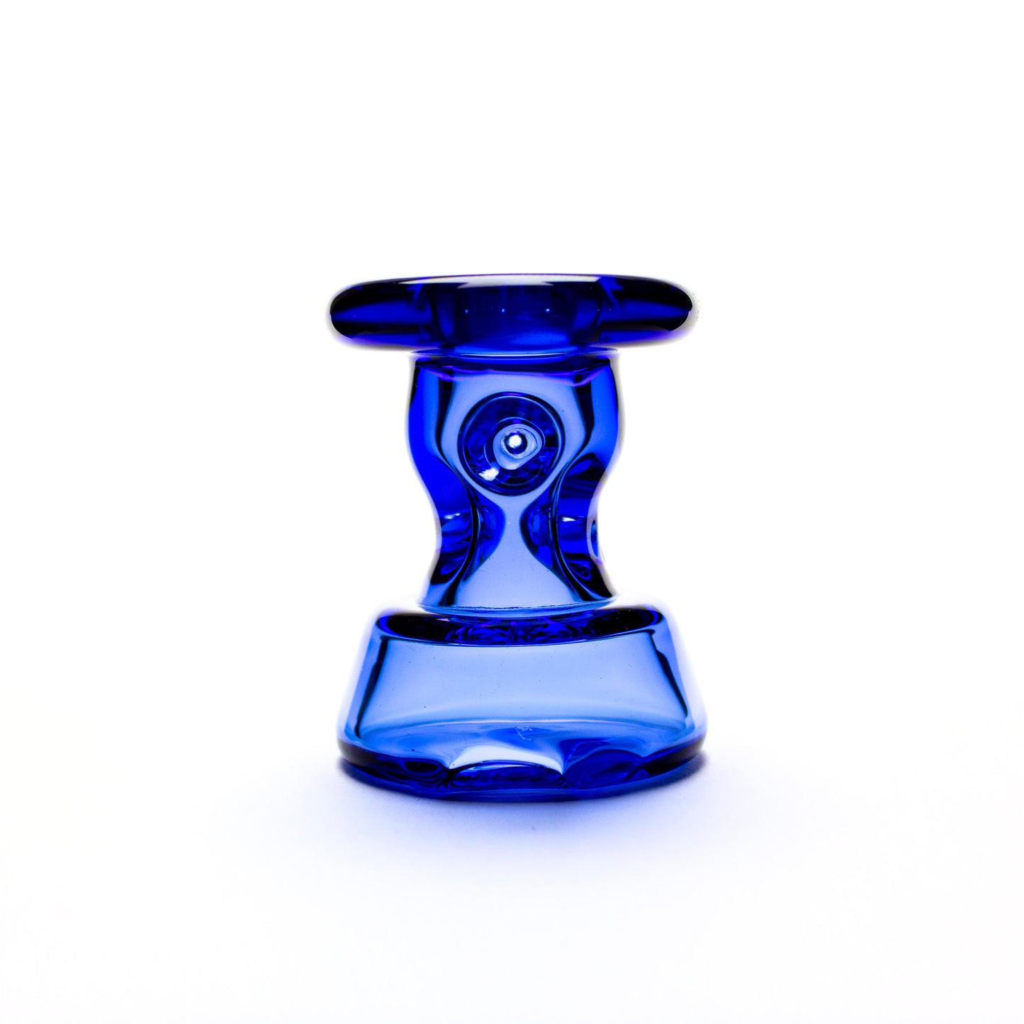 Durin Glass Blue Mini Cooling Tower Peak Dry Top #DUR47 - Planet Caravan