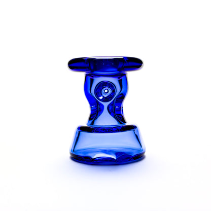 Durin Glass Blue Mini Cooling Tower Peak Dry Top #DUR47 - Planet Caravan