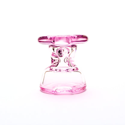 Durin Glass Pink Mini Cooling Tower Peak Dry Top #DUR49 - Planet Caravan