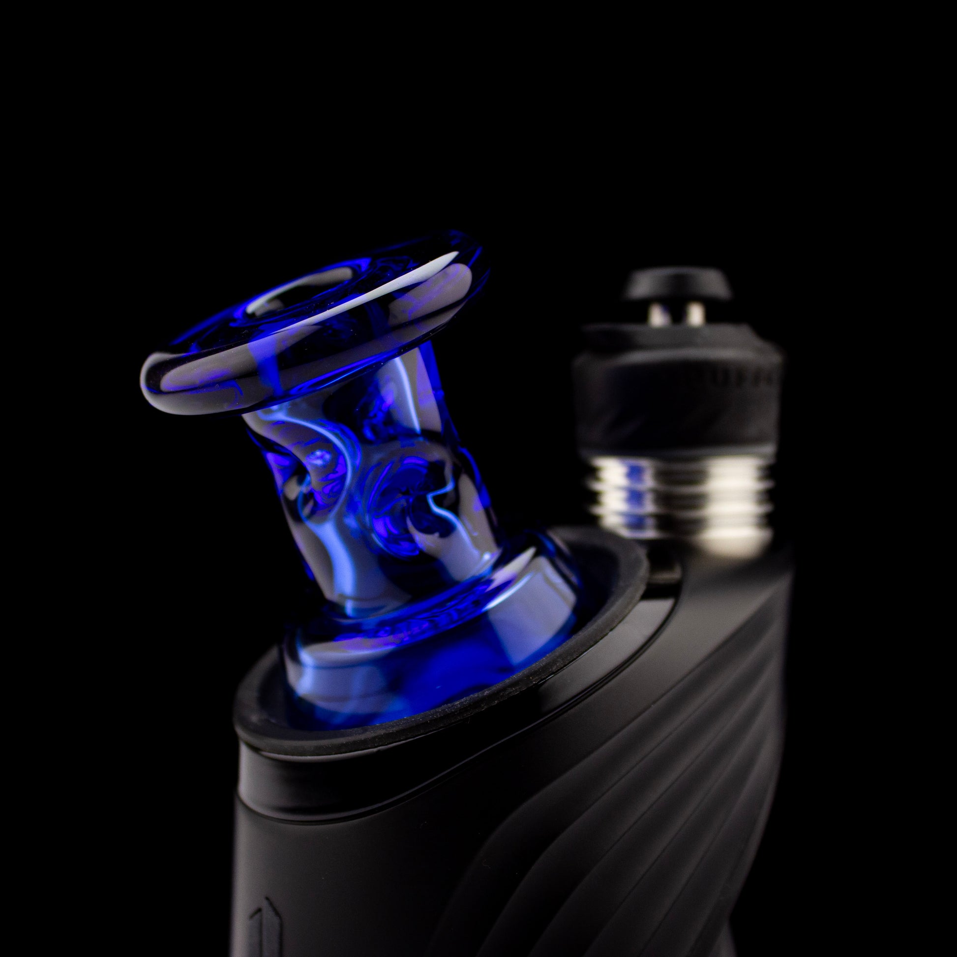 Durin Glass Blue Mini Cooling Tower Peak Dry Top #DUR47 - Planet Caravan