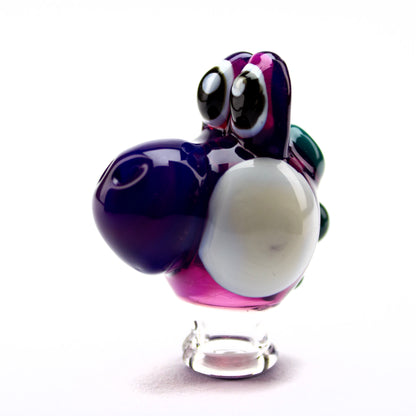 Willy Glass Guy Purple Yoshi Pivot Tip #WGG12 - Planet Caravan