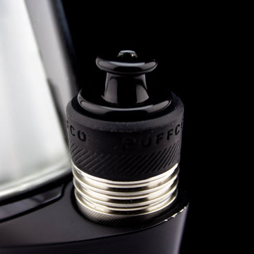 Sandalz Glass Jet Black 3DXL Dichro Spinner Cap #SAN46 - Planet Caravan