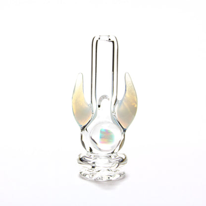 Clear with Moonstone Horns Opal Pivot Tip #MAG212