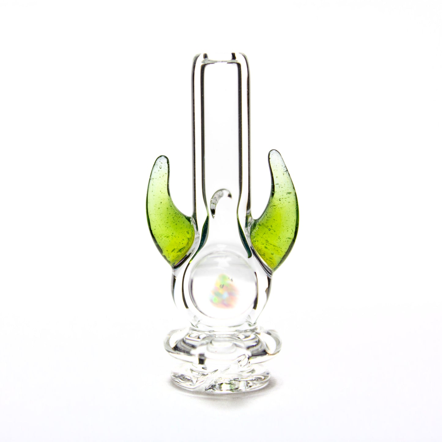 Clear with Plantphibean Horns Opal Pivot Tip #MAG213