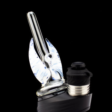 Clear with Moonstone Horns Opal Peak Dry Straw #MAG189